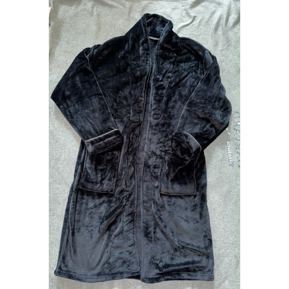 Tommy Bahama Men's Bath Robe Pockets Navy Blue Size M/L NWT
